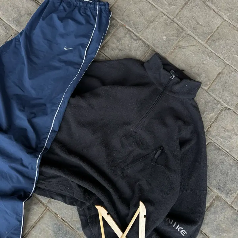 Polar negro con cierre Nike para hombre - 3