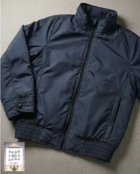Chaqueta azul para hombre zara M - 2