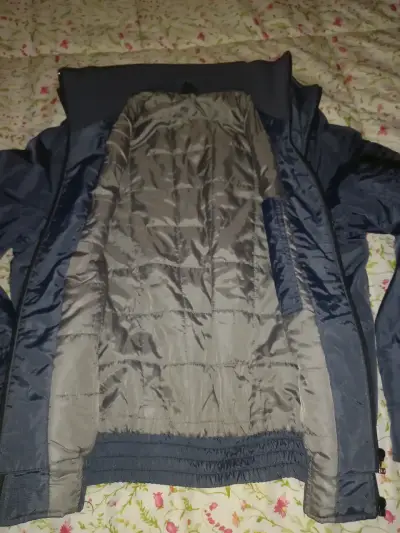 Chaqueta azul para hombre zara M - miniatura 5
