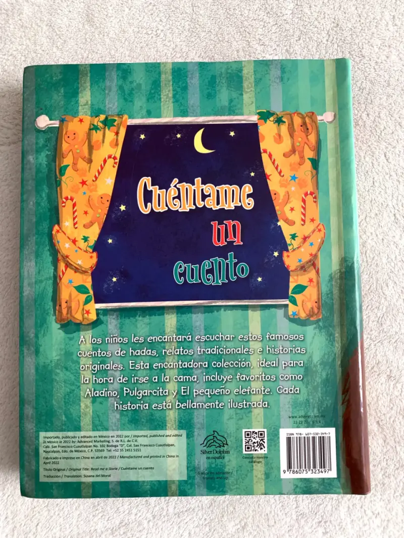 Libro infantil 'Cuéntame un cuento' con ilustraciones - 2
