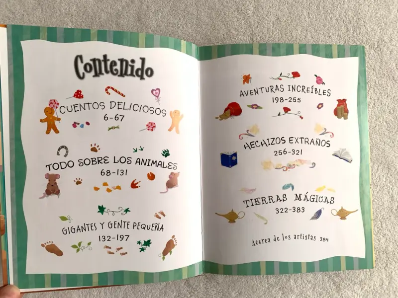 Libro infantil 'Cuéntame un cuento' con ilustraciones - 3