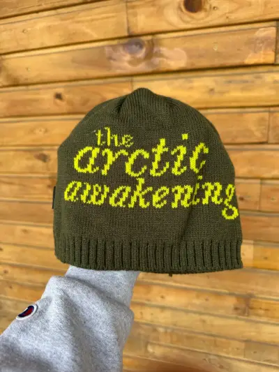 Gorro de Lana Verde vintage - miniatura 1