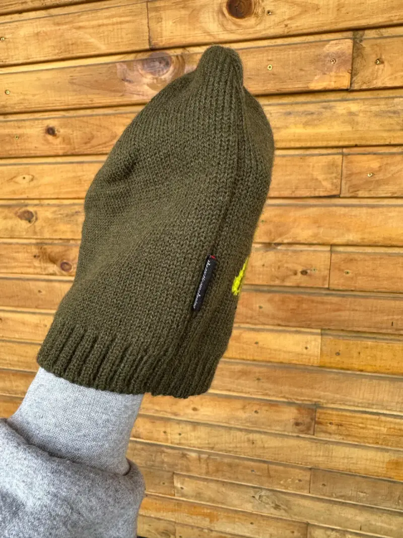 Gorro de Lana Verde vintage - 3