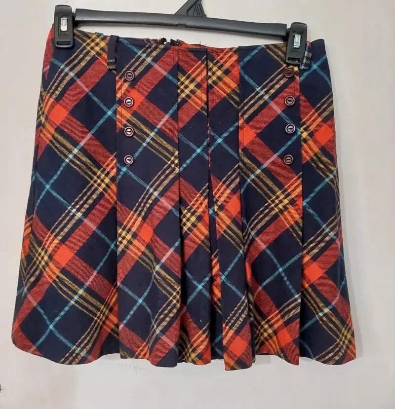 Falda escocesa de cuadros Canda - 1