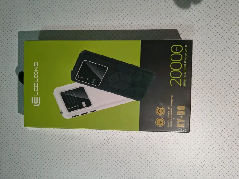 Power Bank Leelcons 20000mAh con Pantalla LED - 1