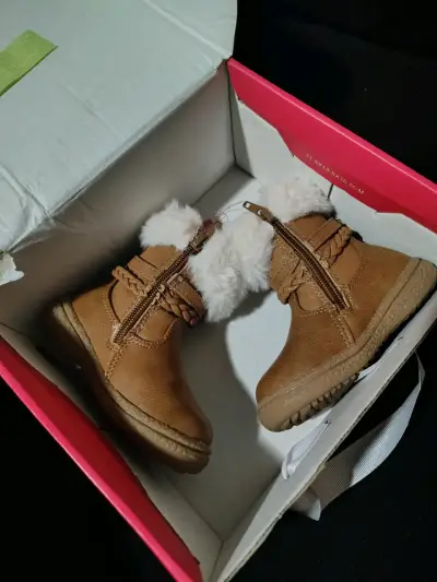 Botas para niña con forro de lana Limonada - miniatura 1