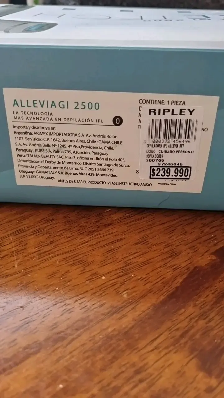 Depiladora IPL GAMA Allevia GI 2500 con IceTech - 4