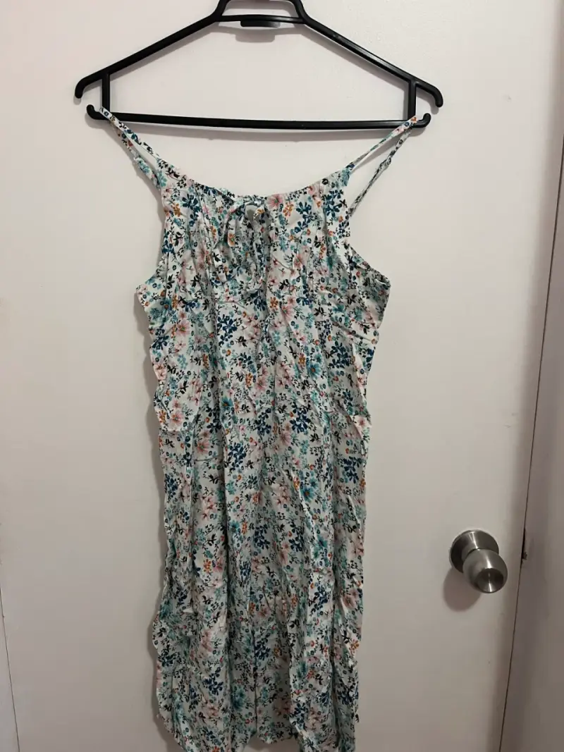 Vestido floral de verano para niña - 1