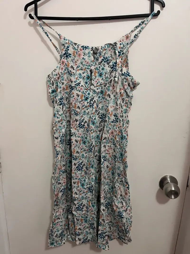 Vestido floral de verano para niña - 2