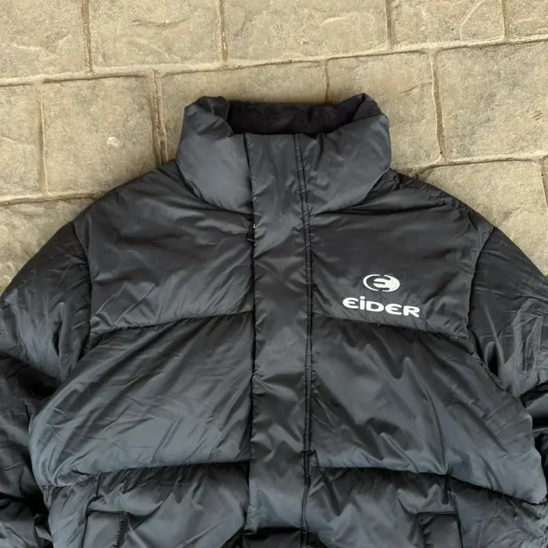 Chaqueta acolchada negra Eider para invierno - 3