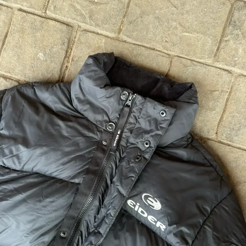 Chaqueta acolchada negra Eider para invierno - 4