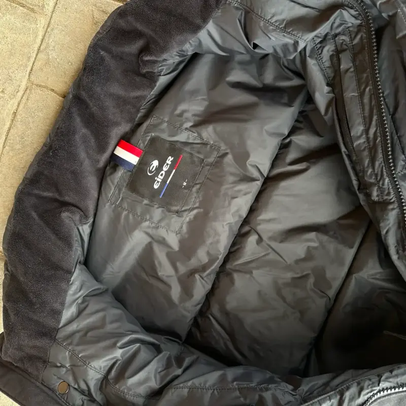 Chaqueta acolchada negra Eider para invierno - 6