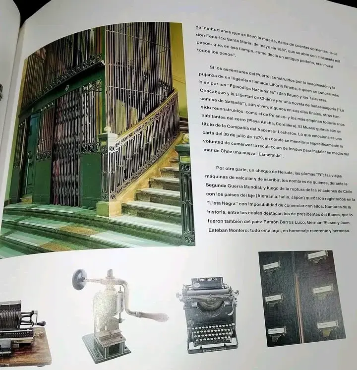 Libro conmemorativo por 100 años del Banco de Chil - 3
