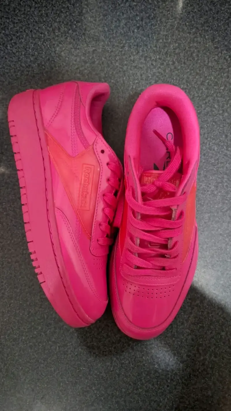 Zapatillas deportivas rosas para mujer - 2