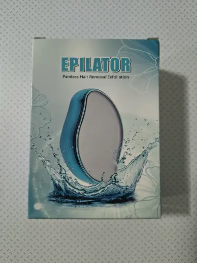 Depiladora indolora exfoliante color rosa - miniatura 1