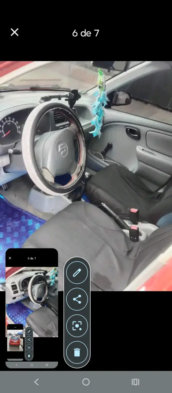 Auto Suzuki alto k10 2013rojo perla en buen estado - 5