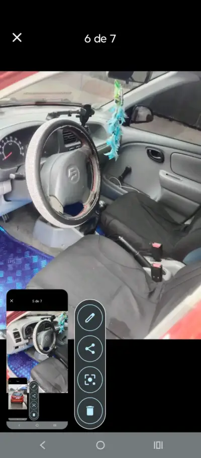 Auto Suzuki alto k10 2013rojo perla en buen estado - miniatura 5