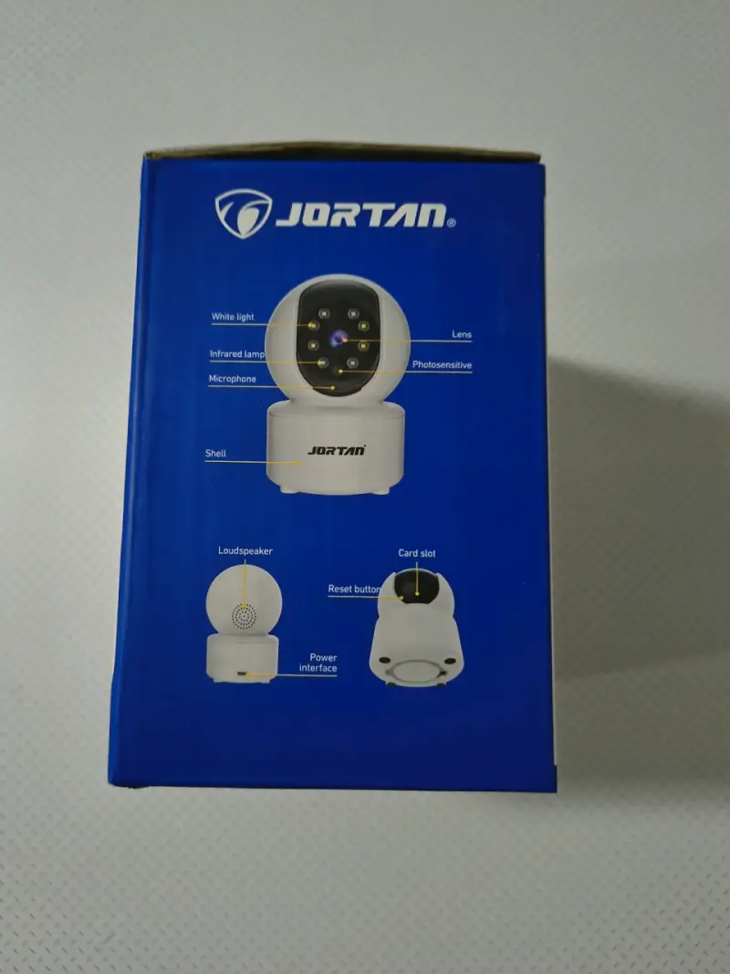 Cámara de Seguridad WiFi Jortan JT-8183 con Visión Nocturna - 3