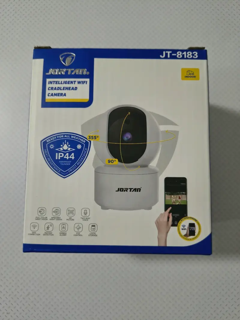 Cámara de Seguridad WiFi Jortan JT-8183 con Visión Nocturna - 4