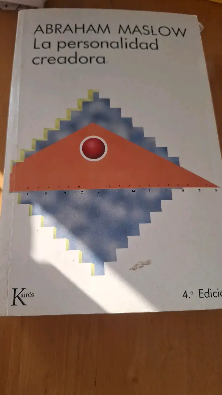 Libro 'La Personalidad Creadora' de Abraham Maslow - 1