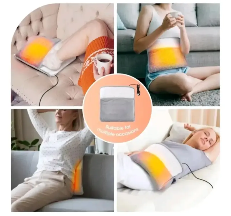 Cojín térmico eléctrico para alivio muscular
