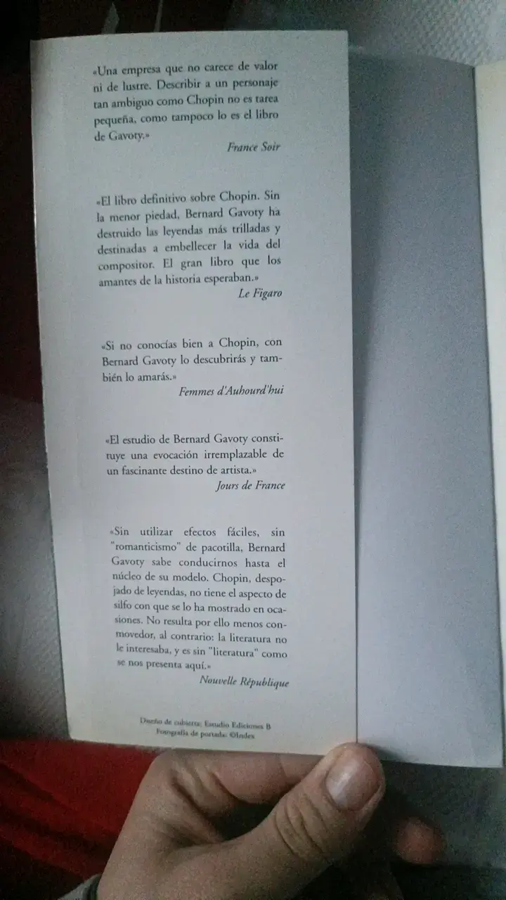 Libro 'Chopin' de Bernard Gavoty - 4