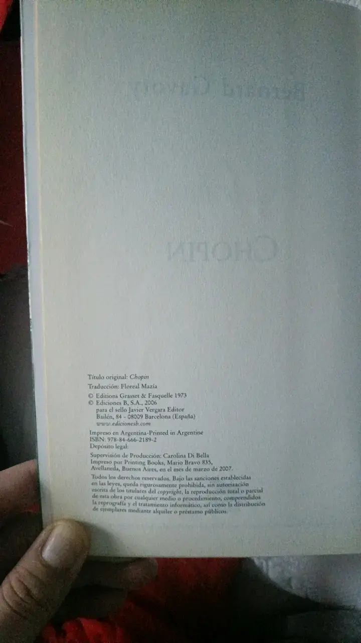 Libro 'Chopin' de Bernard Gavoty - 5