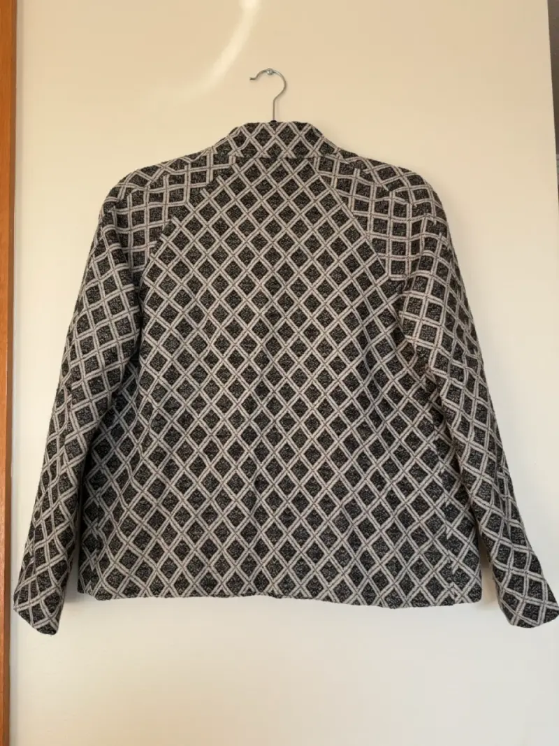 Chaqueta de lana estampada La Costura - 3