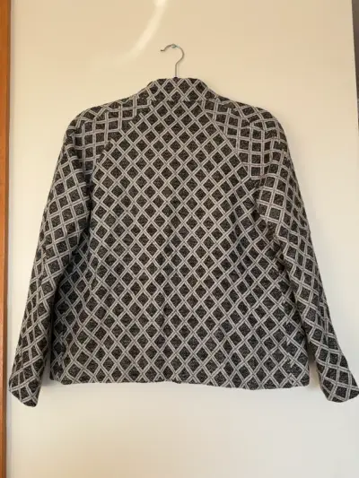 Chaqueta de lana estampada La Costura - miniatura 3