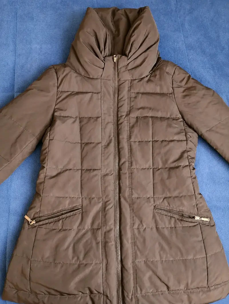 Chaqueta acolchada Negra para mujer talla M - 1