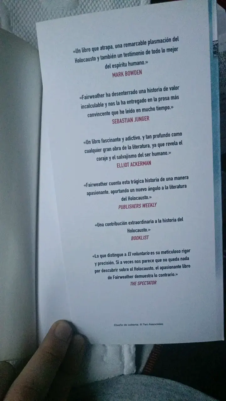 Libro El Voluntario de Jack Fairweather - 5