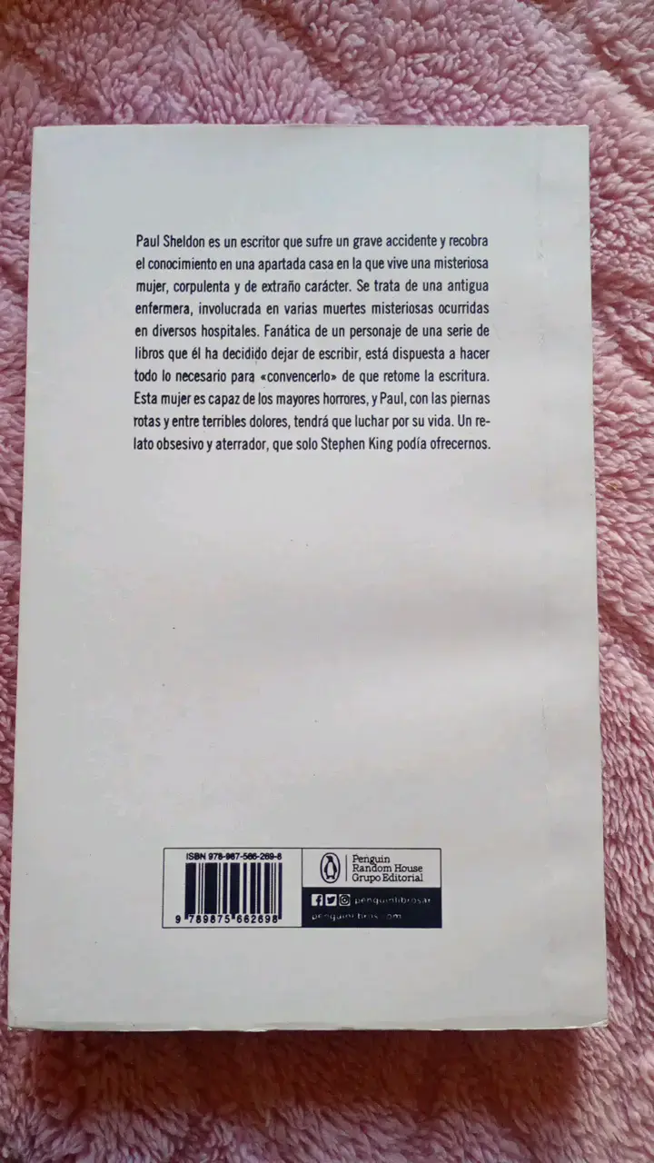 Libro 'Misery' de Stephen King en buen estado - 2