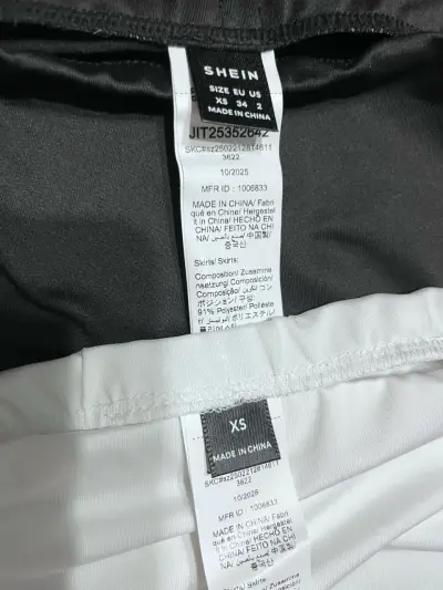 Faldas Shein en blanco y negro - miniatura 3