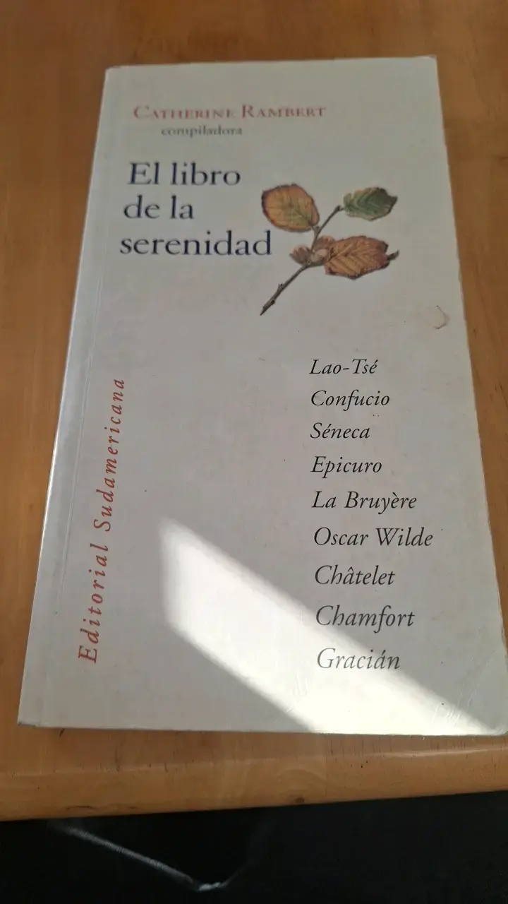 'El libro de la serenidad' de Catherine Rambe