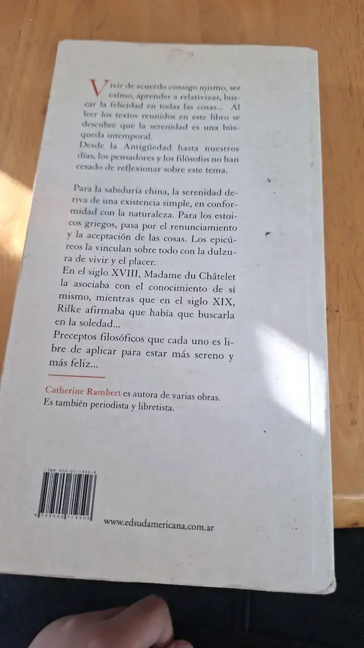 'El libro de la serenidad' de Catherine Rambe - 2