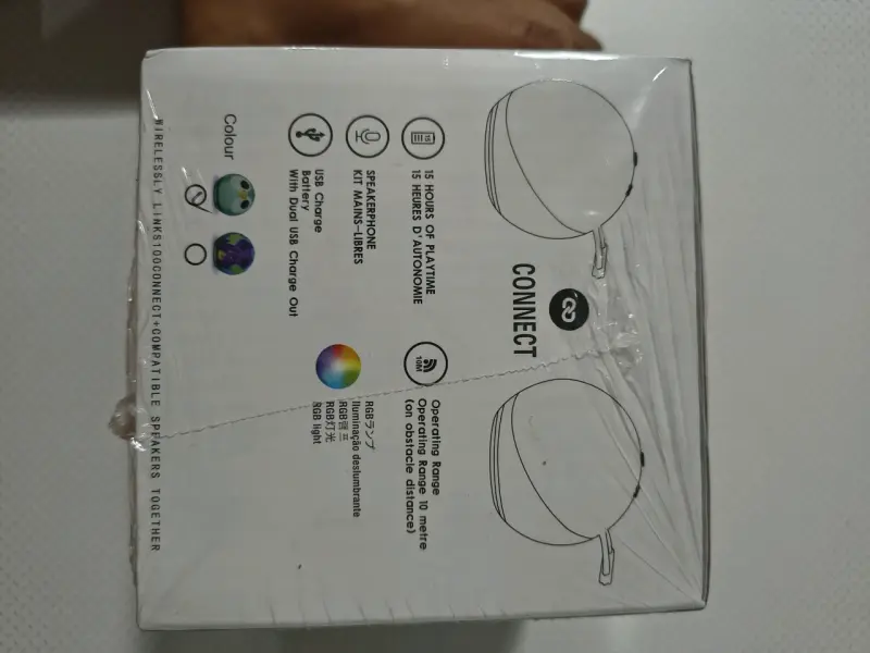 Parlante Bluetooth Inalámbrico ECHO Dof Resistente al Agua - 3