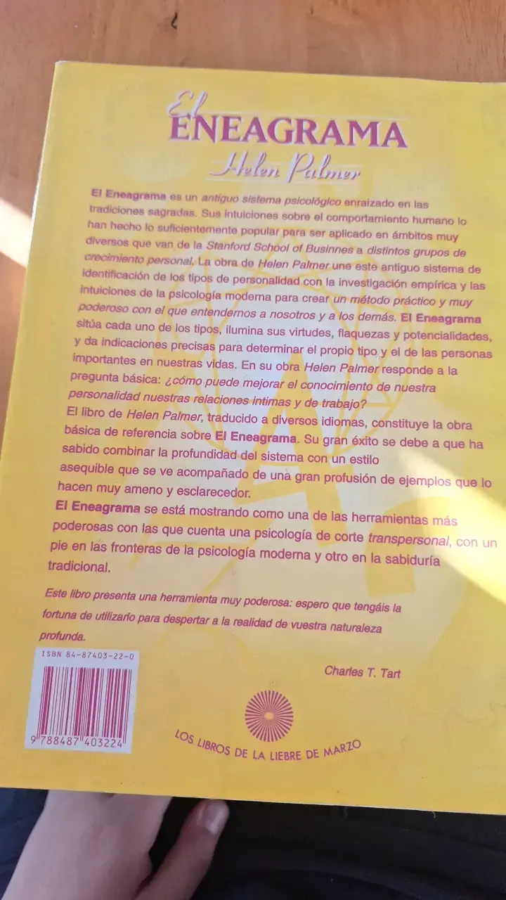 Libro El Eneagrama de Helen Palmer - 2