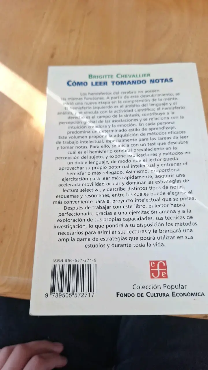 Libro Cómo Leer Tomando notas - 2