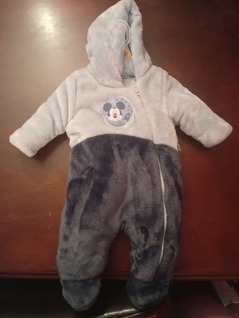 Conjunto de enteritos para bebé en polar - 2
