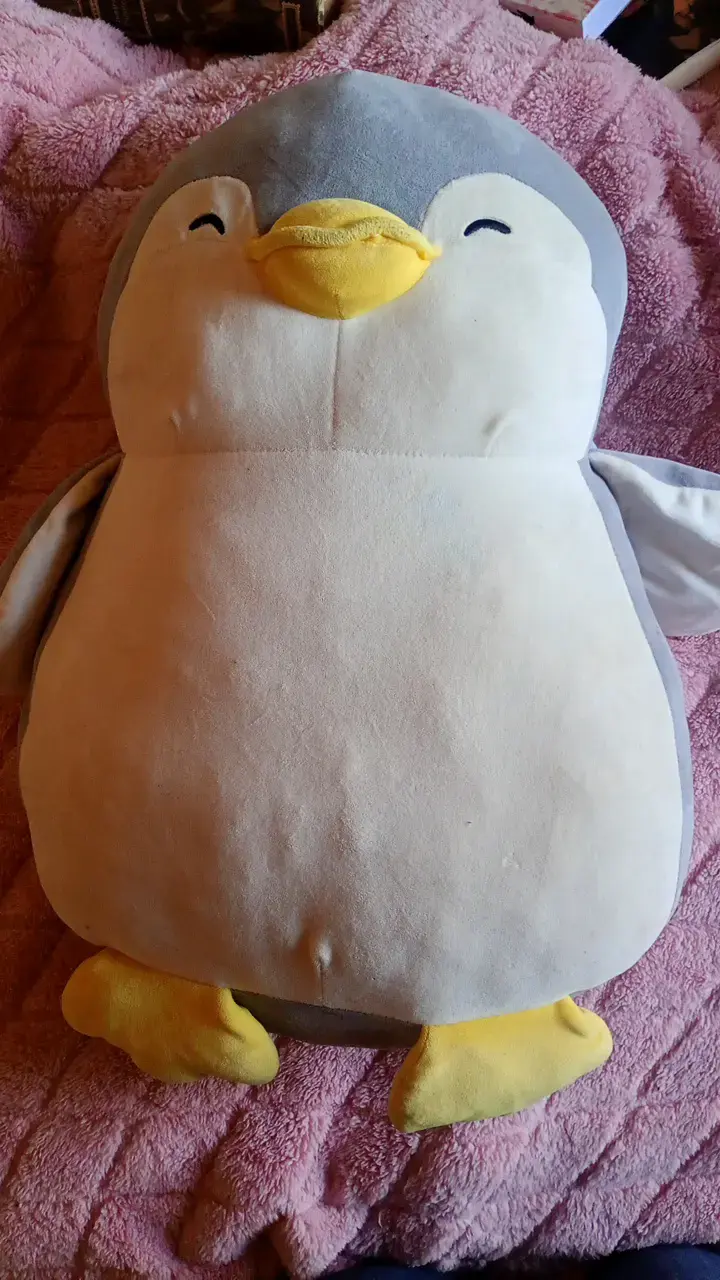 Peluche de pingüino grande y suave - 2
