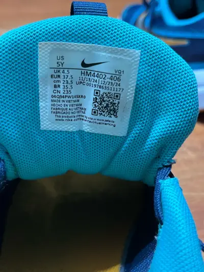 Zapatillas deportivas Nike azul - miniatura 5