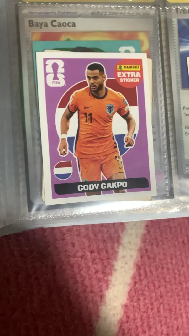 Lámina Panini Extra Sticker FIFA 2026 Cody Gakpo - 1