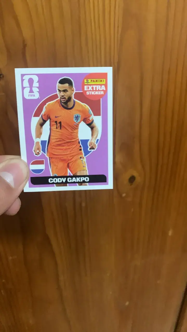 Lámina Panini Extra Sticker FIFA 2026 Cody Gakpo - 3