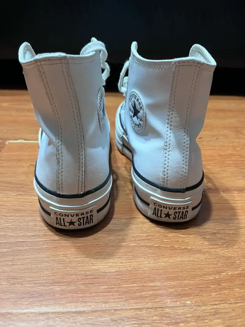 Zapatillas blancas Converse All Star - 3