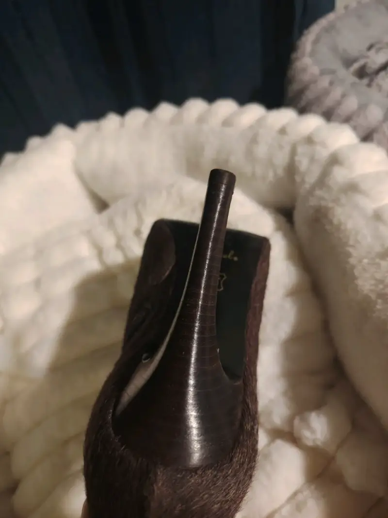 Botines de tacón alto de cuero marrón Gacel - 4