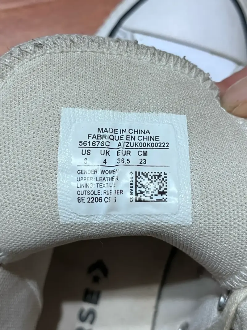 Zapatillas blancas Converse All Star - 6