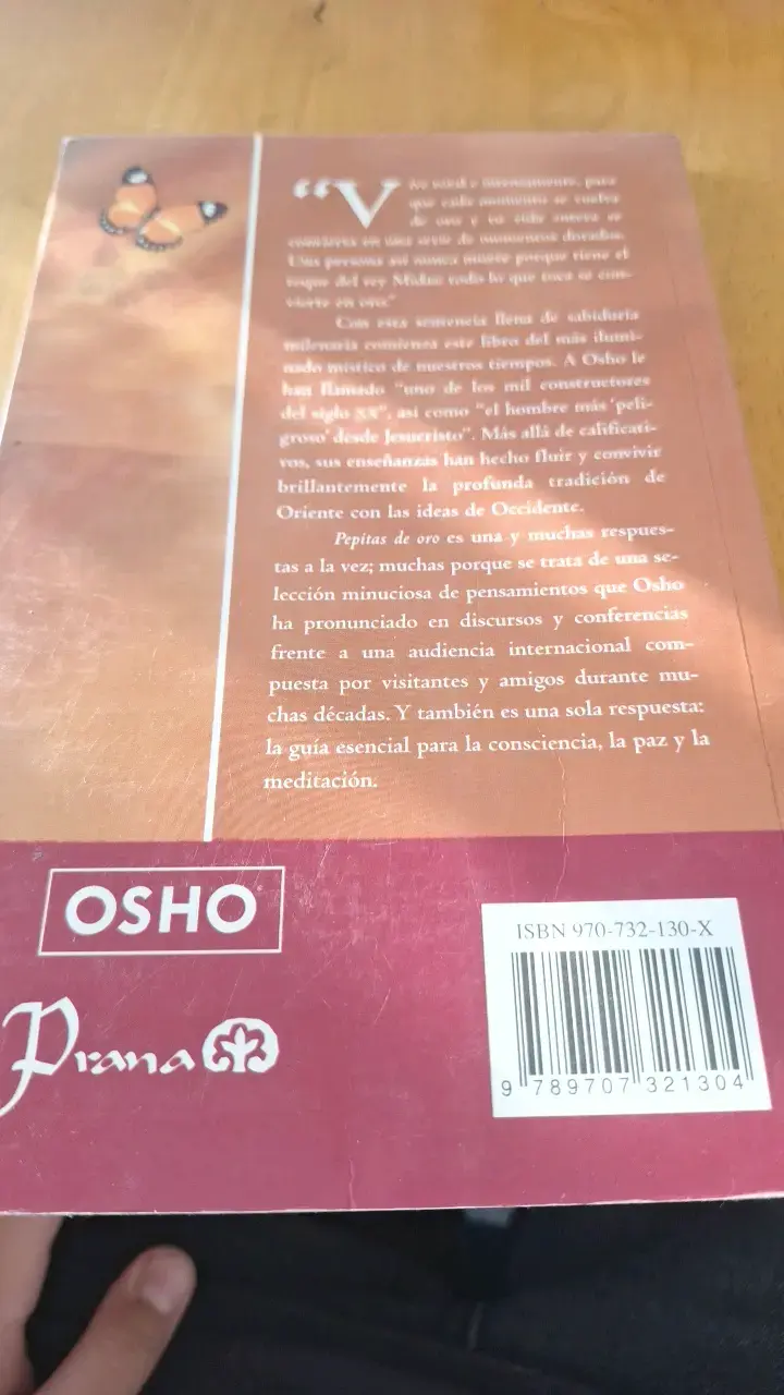 Libro Osho Pepitas de Oro - 2