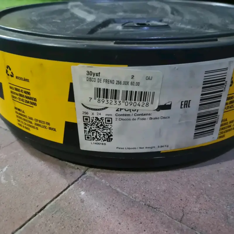 Juego de discos de freno - 1