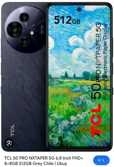 Smartphone TCL 50 Pro NXTAPER 5G 512GB Gris - miniatura 1