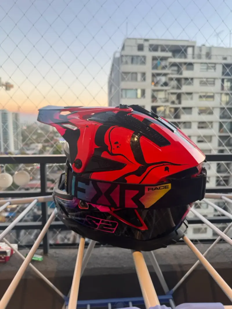 Casco LS2 + Antiparras FXR - 3